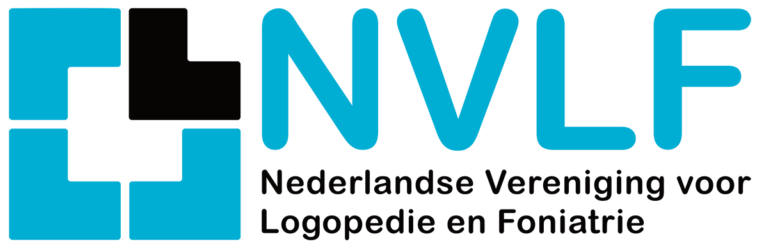 Logo NVLF, Nederlandse Vereniging voor Logopedie en Foniatrie